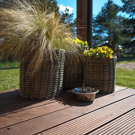 Westfalowachatka Domek Z Jacuzzi Sasino Exterior photo